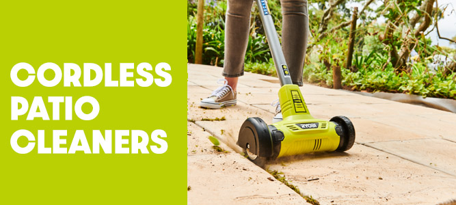 Cordless Patio Cleaners & Power Washers
