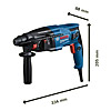 Bosch Professional Rotary Hammer SDS Plus (Corded) 240V GBH2-21