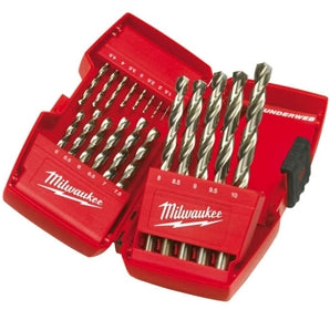 Set Punte Per Metallo Milwaukee Thunder Web HSS-G - 19 Pezzi, Da 1 A 10mm, Custodia ABS - Foto 8