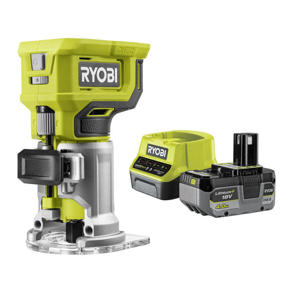 Ryobi ONE+ Trim Router Starter Kit (1x 18V RTR18-1X40GL
