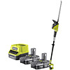 Ryobi 18v Pole Hedge Trimmer Kit With 2 x 1.3Ah Batteries OPT1845 ONE+