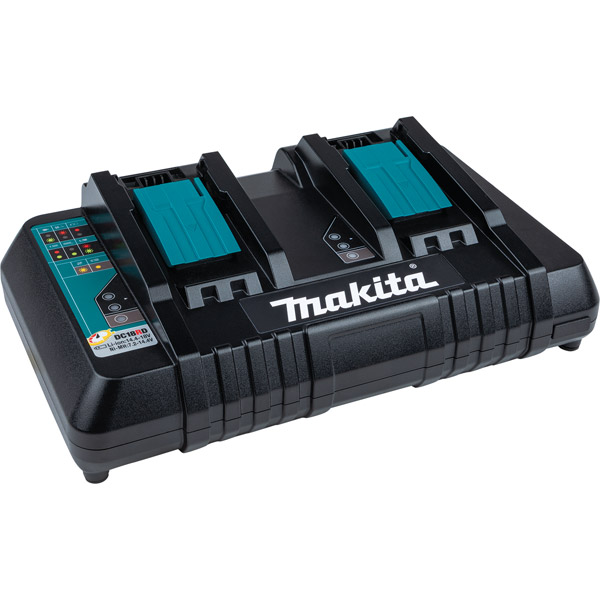 Makita LXT Dual Port Rapid Optimum Charger 18V DC18RD 240V