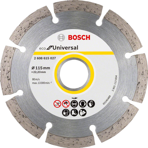 Bosch Pro Universal Standard Diamond Blade 115mm x 22mm 2608615027