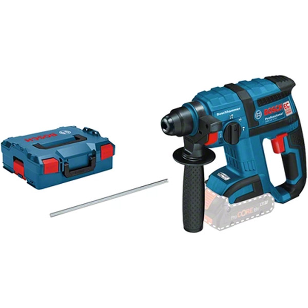 Bosch 3 Mode 18v SDS Drill (Body Only) Supplied with Carry Case GBH18V-ECN