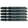 Makita Basic Cut Metal Jigsaw Blades B23 5-Piece A-85743