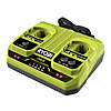 Ryobi ONE+ Dual Port Parallel Charger 18V RC18240
