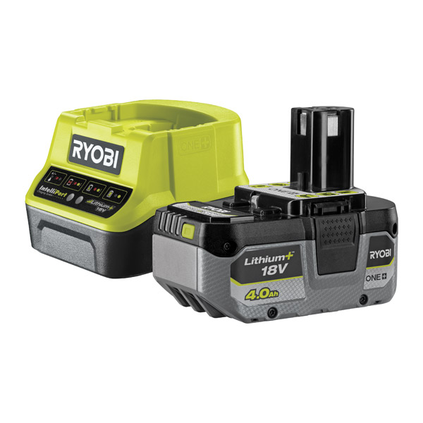 Ryobi ONE+ 4.0Ah Battery & Compact Charger Kit 18V RC18120-140