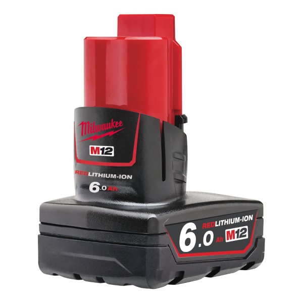 Milwaukee Battery 12V 6.0Ah Red Lithium-Ion M12B6