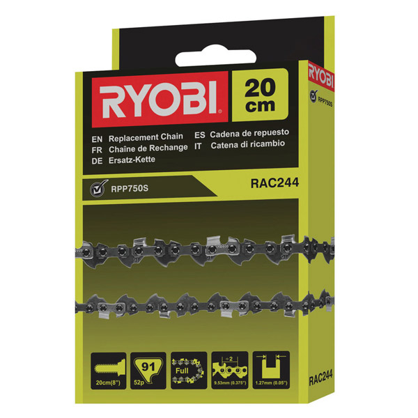 Ryobi RAC244 Replacement 20cm Pruner Chain