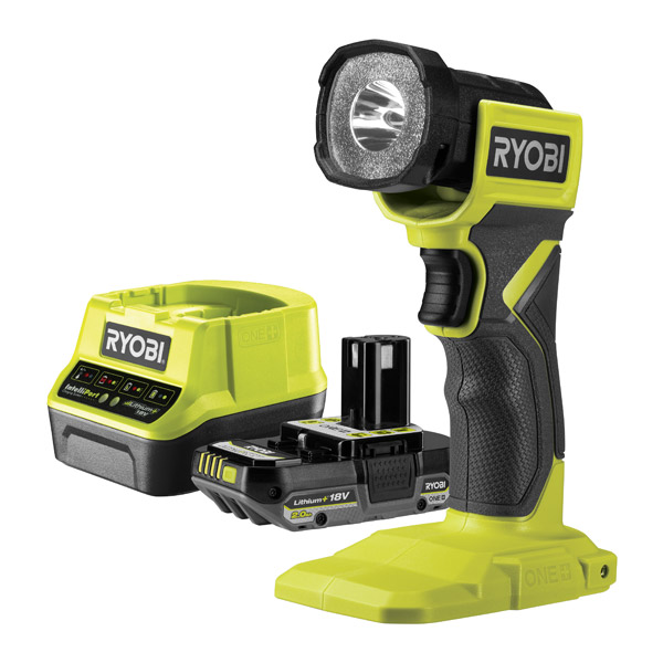 Ryobi ONE+ Flashlight 18V RLF18-120 2.0Ah Kit