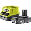 Ryobi ONE+ 2.0A Compact Lithium Battery Charger 18V RC18120-120 2Ah 1-Pack