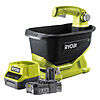 Ryobi 18v Seed Spreader Kit One Plus OSS1800c/w 1 x 2.0Ah Battery & Charger