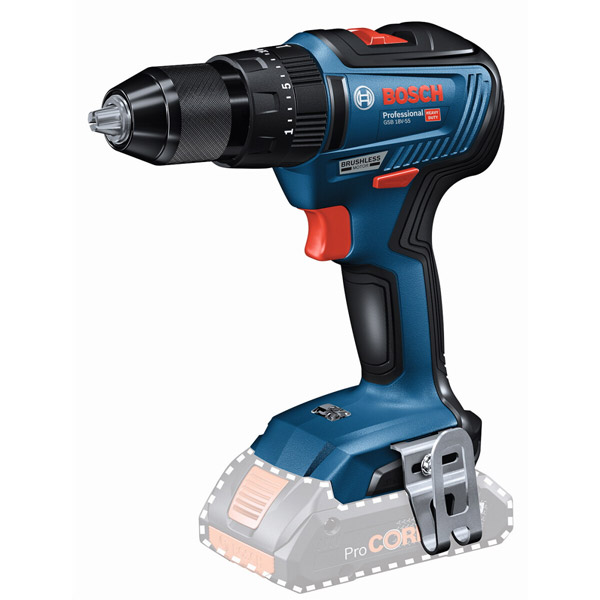 Bosch Professional Brushless Drill/Driver GSB18V-55N Body Only