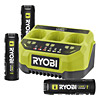 Ryobi USB Lithium 3-Port Charger Battery Bundle (3x 3Ah) 4V RC43P-330