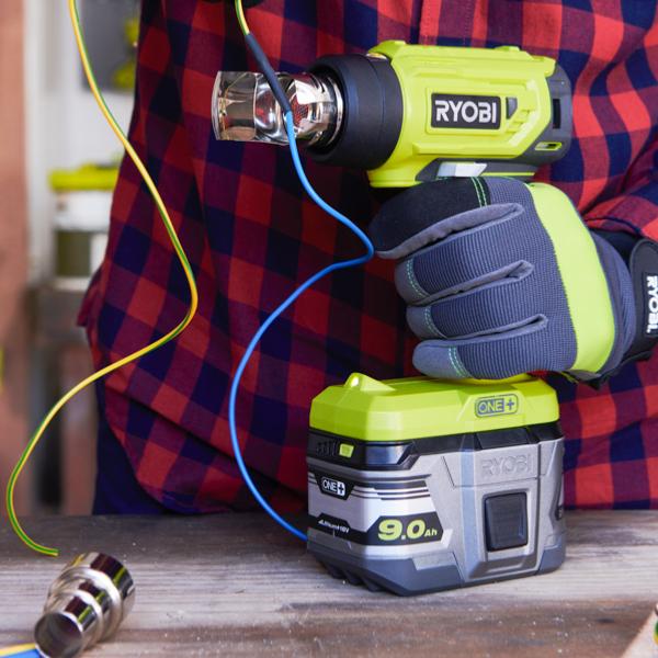 Pistolet thermique 18V ONE+™ (Vendu sans batterie ... - Ryobi Pistolet thermique 18V ONE+™ (Vendu sans batterie ... - Ryobi