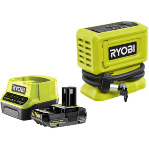 Ryobi ONE+ High Pressure Inflator Kit (1x 2.0Ah) 18V RPI18-120