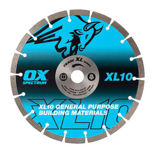 Ox Trade 230mm Segmented Diamond Blade 22.23B XL10-230